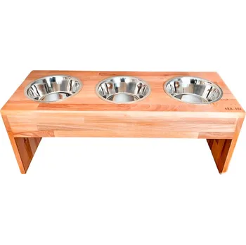 Miska pro psa MA-NU Stojan na misky pro psy Empty Three XL