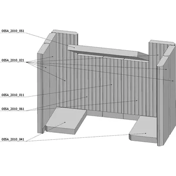 Krbová kamna Romotop Šamotová komora komplet
