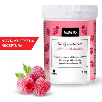 Instantní nápoj Goldim Nízkosacharidový malinový nápoj 150 g