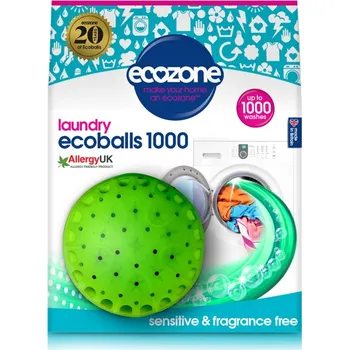 Prací koule Ecozone Ecoballs na 1000 praní Sensitive