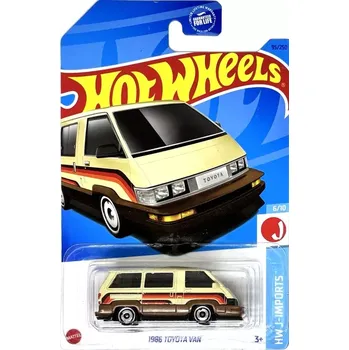 autíčko HOT WHEELS - 1986 Toyota Van Beige (E5)