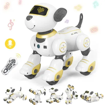 RC model auta RobotDog - Pes na dálkové ovládání zlatý