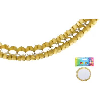 Girlanda zlatá 3,6m