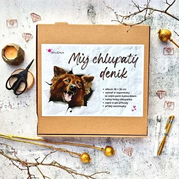 Fotoalbum Davona Sada album 30×30cm Můj chlupatý deník