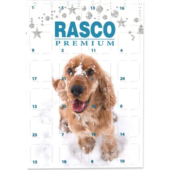 Pamlsek pro psa Rasco Adventní kalendář pro psy 120 g