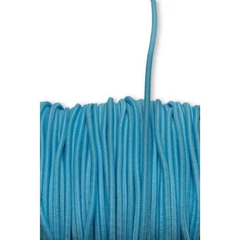 Pruženka okrouhlá světle modrá 525 - Sv.modrá, 2 mm