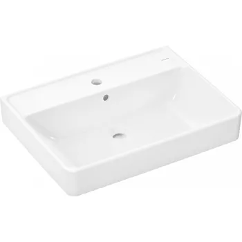 Umyvadlo Hansgrohe Xanuia Q umyvadlo 65x48 cm obdélníkový klasický-na pult bílá 60252450