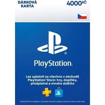 Sony PlayStation Store ESD, 4000 Kč