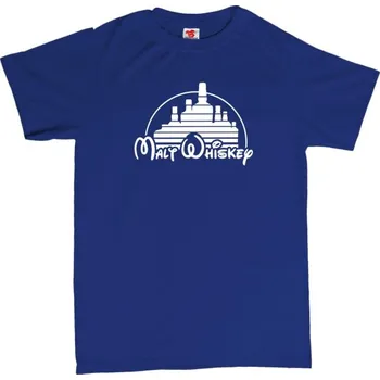 Žertovný předmět Malt Whiskey - pánské tričko S modrá - royal Bílá - 401