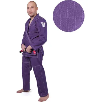 Oblečení pro bojové sporty Fighter BJJ kimono rip stop dětské - fialová, BJJBW-10 A0