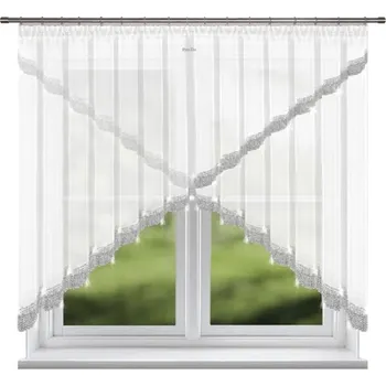 Záclona LiS Helena bílá 400x150 cm