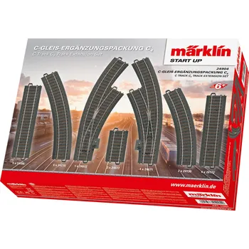Modelová železnice H0 - set kolejí nádraží C4 Märklin START UP / Marklin 24904