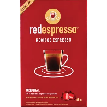 Čaj Red Espresso Rooibos Espresso Original kapsle 10x 4,6 g