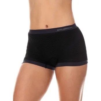 Boxerky Brubeck dámské boxerky 3D Base Layer Multifunctional Barva: Grafitová, Velikost: M