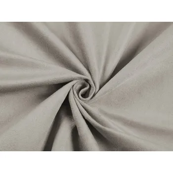 Potahová látka/imitace broušené kůže Alcantara ALC-014 Světle šedá - šířka 145 cm