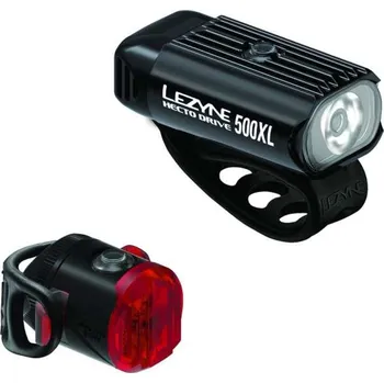 Cyklosvítilna světelná sada LEZYNE HECTO DRIVE 500XL / FEMTO USB C PAIR / BLACK / BLACK