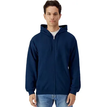 Pánská mikina Gildan Pánská mikina na zip GSF600 Navy 4XL