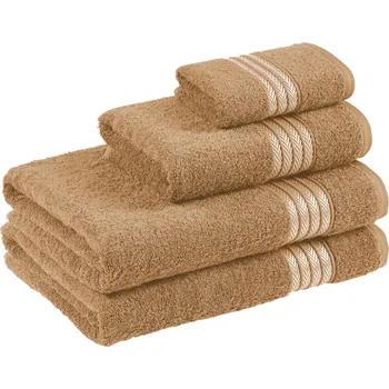 Froté ručník/osuška Neapol - Okrově hnědá Osuška 70x140 cm