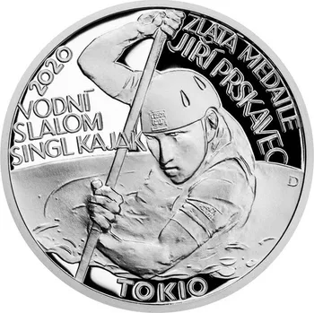 Stříbrná mince Jiří Prskavec proof