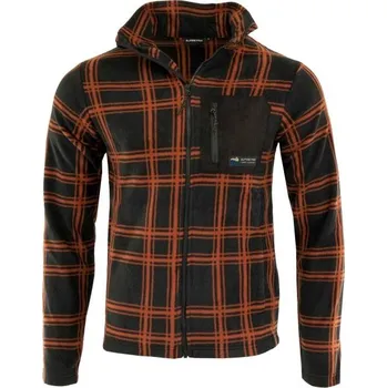 Pánská mikina Pánská fleecová mikina ALPINE PRO RESEW XXL Černá, Červená