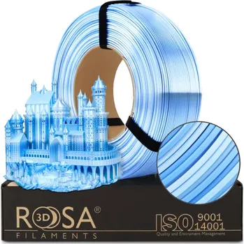 Filament ReFill ROSA3D / PLA SILK / MULTICOLOUR FROZEN / 1,75 mm / 1 kg
