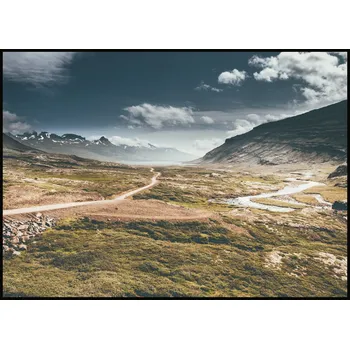 Plakát Jen tak z lásky Plakát Severská krajina Rozměr plakátu: A4 (21 x 29,7 cm)