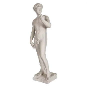 Zahradní dekorace Socha Davida z umělého pískovce - odlitek 59kg