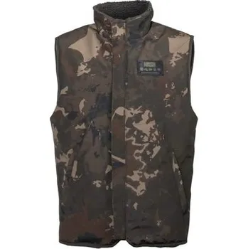 Rybářské oblečení NASH - Vesta Zero Tolerance Sherpa Fleece Reversible Body Warmer vel. XL