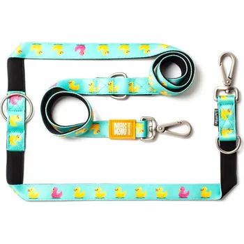 Vodítko pro psa MAX&MOLLY MULTIFUNKČNÍ VODÍTKO MAX MOLLY Barva: DUCKLINGS, Velikost: L