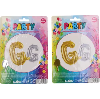 Balónek Balónek nafukovací - písmeno G