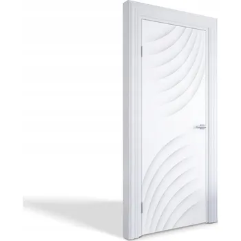 Fototapeta Dekorativní samolepka maskující na dveře, skříň, nábytek - Geometrický vzor 75x205 cm