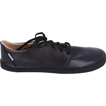 Dámské polobotky Barefoot kožené boty Pegres BF81 0.1 - černé 46