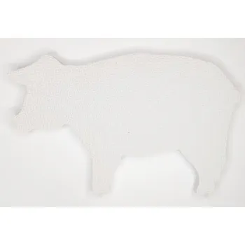 Pěnové prase bílé EVA Toyformat - Malý Génius pig_wh