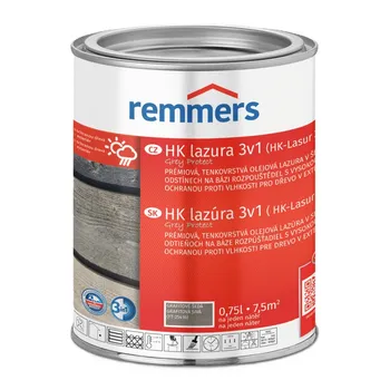 lazura Remmers HK Lazura 3v1 Grey Protect 750 ml
