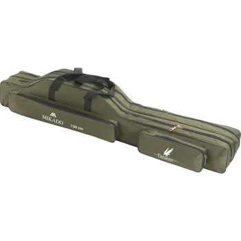 Pouzdro na prut Mikado Obal Na Pruty Dvoukomorový Zelený 140cm