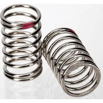 RC náhradní díl Traxxas pružina tlumiče GTR tuhost #2.77 růžová (2) (7244A)