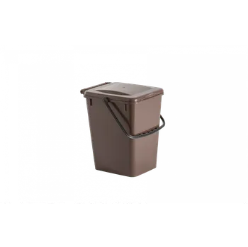 Odpadkový koš Třídící koš ECOLINE 10l hnědá