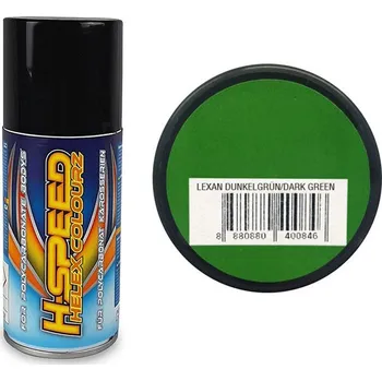 Barva ve spreji H-Speed barva ve spreji tmavě zelená 150ml
