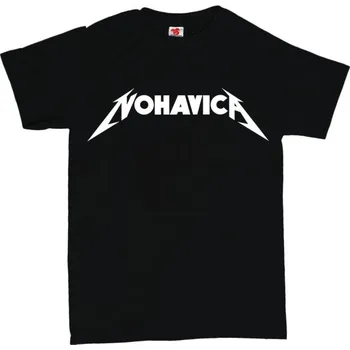 Žertovný předmět Nohavica - pánské tričko s potiskem L černá - black Bílá - 401