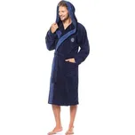 L & L Župan pánský dlouhý George tmavě modrý Barva: Modrá, Velikost: XXL