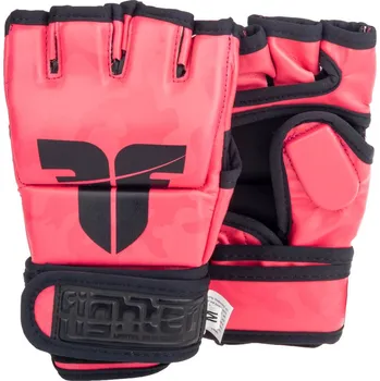 MMA rukavice Rukavice Fighter MMA Competition - růžová/camo, FMG-002CPK S
