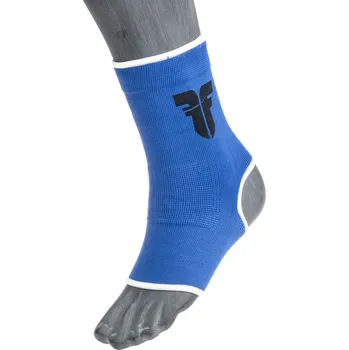 Bandáž kotníků Fighter - modrá/bílá, JE-1508B L