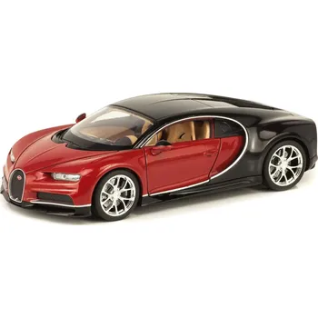 autíčko Welly Bugatti Chiron 1:24 červené