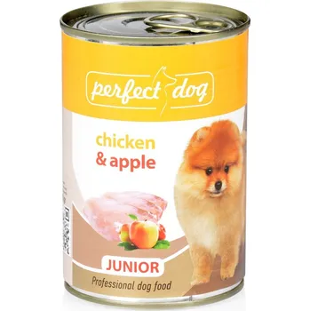 Krmivo pro psa Perfect Dog Junior Chicken&Apple(kuře&jablka) 400g