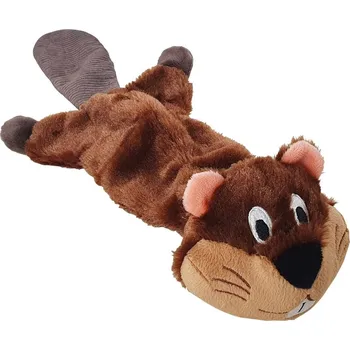 Hračka pro psa Nobby plyšová hračka pro psy bez výplně Bobr 55 cm