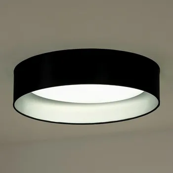 Duolla - LED Stropní svítidlo ROLLER LED/24W/230V pr. 45 cm černá/stříbrná