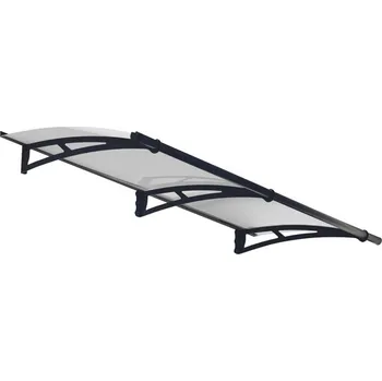 Stříška nad vchodové dveře Canopia by Palram Aquila 701125 šedá