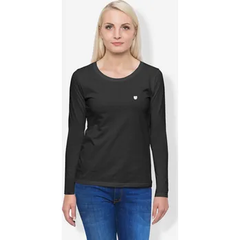 UTOPY Dámské sportovní tričko s dlouhým rukávem - Basic Color Selection Barva: Černá, Velikost: 4XL