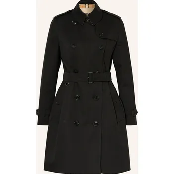 Dámský kabát Burberry Dámský Trenčkot Kensington, černá, 36