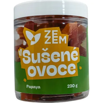 Sušené ovoce ZEZEM Papaya sušená 230g